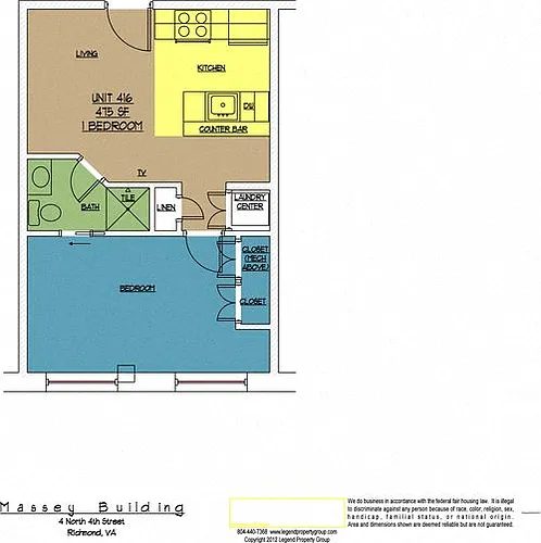 Floor plan 416