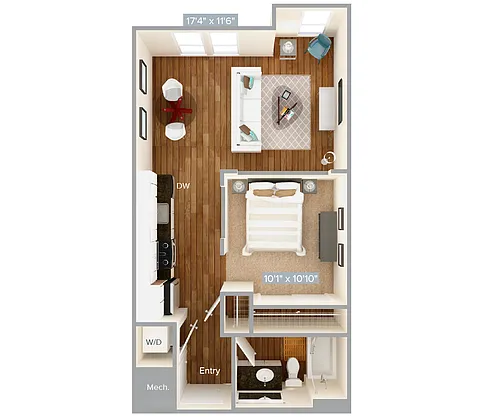Floor plan S2-1-588