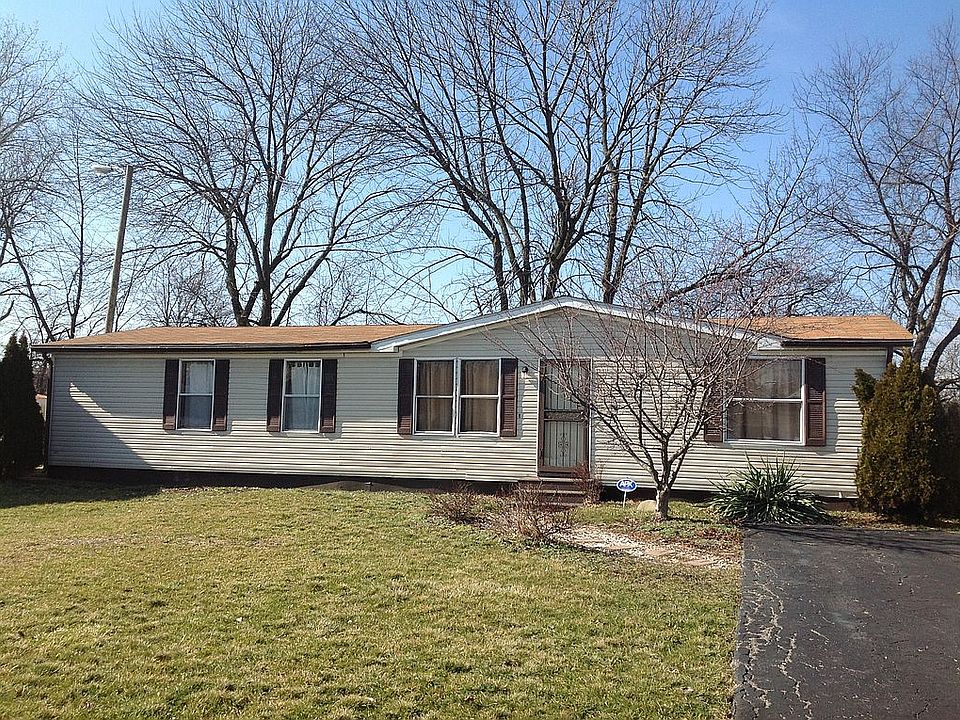 Front view of the home