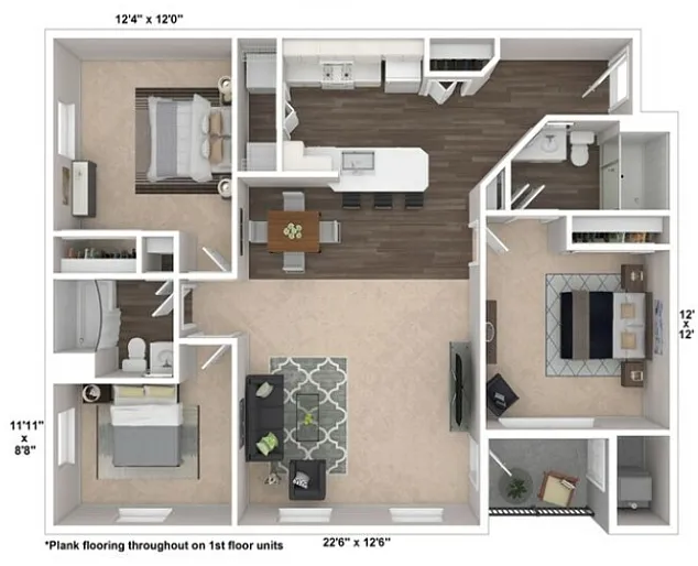 Floor plan Chestnut