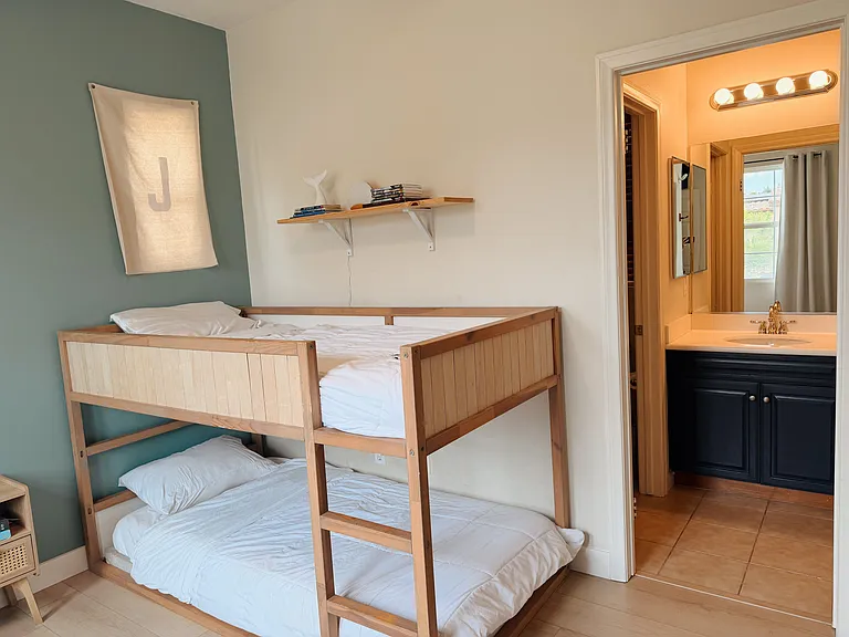 Bedroom 2 with Jack and Jill bathroom