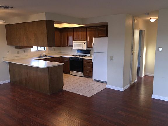 Kitchen, Hall Leading to Bedrooms