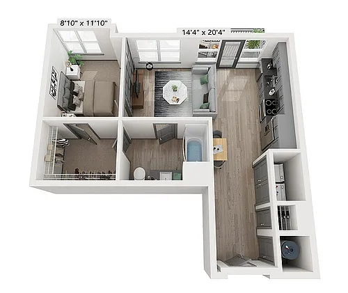 Floor plan The Victory
