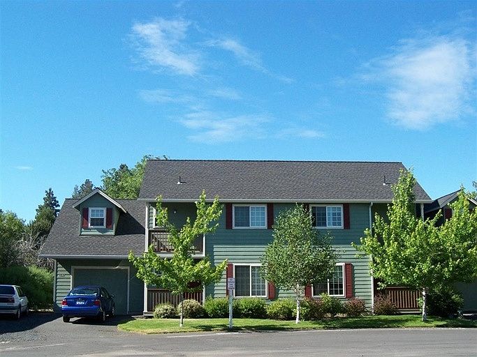 front of townhouse