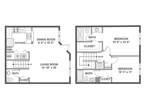 Floor plan C5T