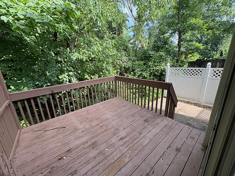 Small Backyard Patio, walk through gate