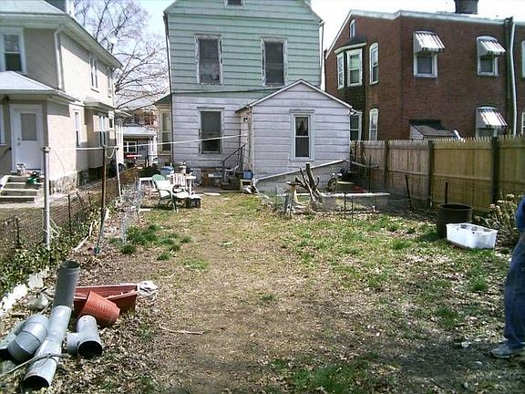 back and yard