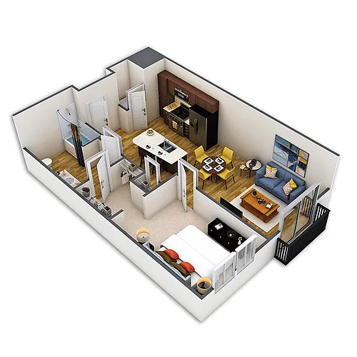 Floor plan Market Platinum