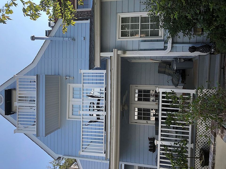 Rear view of main house