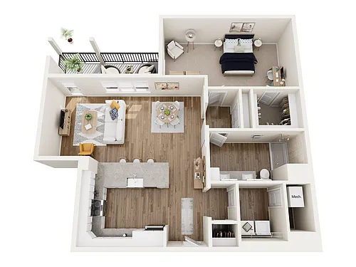 Floor plan A4B