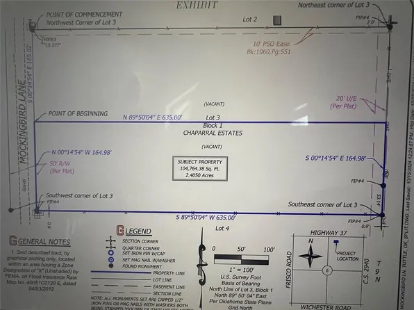 Mockingbird Ln Lot 3, Tuttle, OK 73089