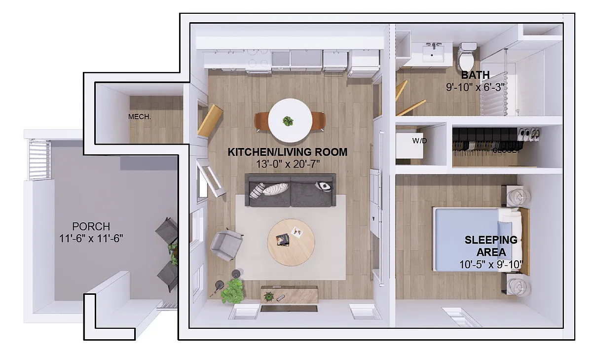 Floor plan 5A-0E