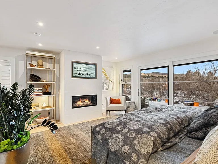 Primary suite view of the foothills