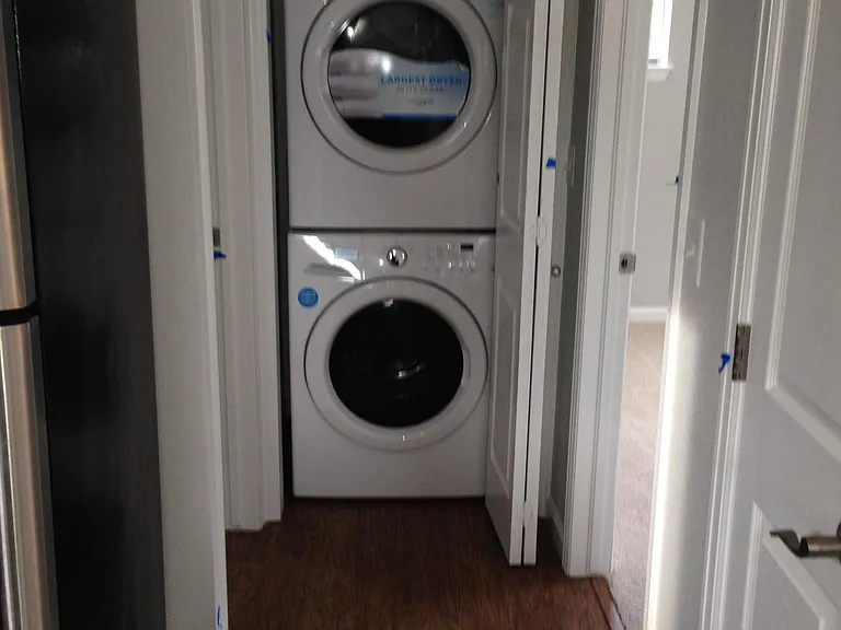 washer and dryer