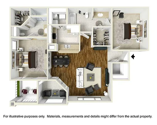 Floor plan Huntington