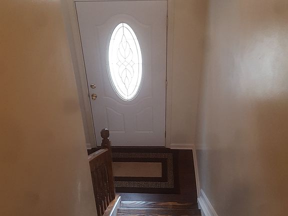 Newly Stained Stairs