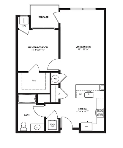 Floor plan Tidings
