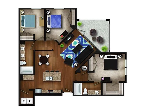 Floor plan C1