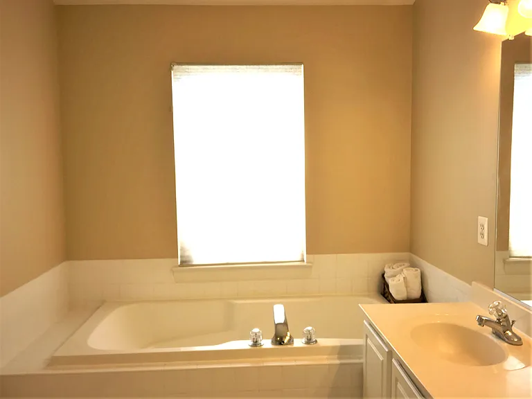 Primary Bathroom with Luxury Tub
