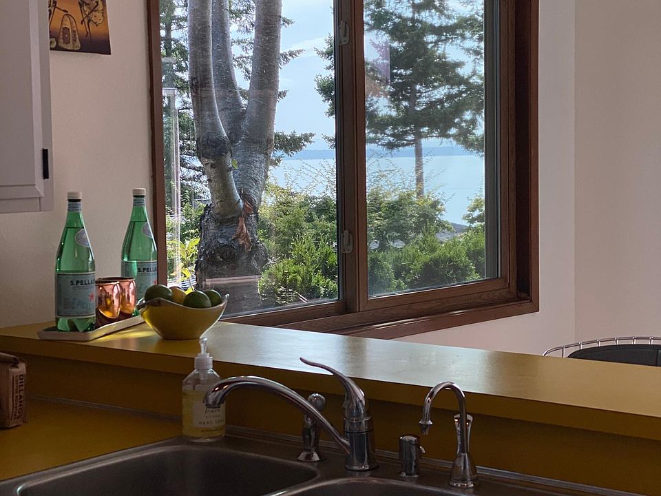 View of the Puget Sound from the kitchen