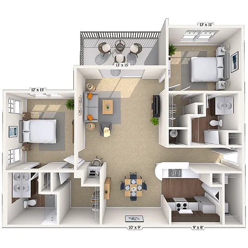 Floor plan 22B