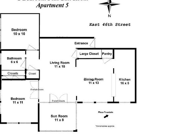 3rd image of 131 E 46th St APT 4