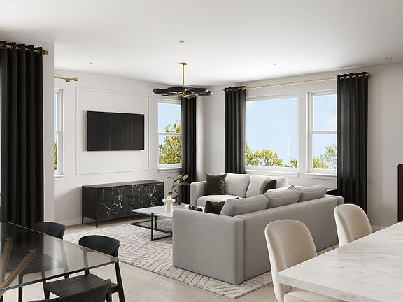 Kitchen open to gathering room