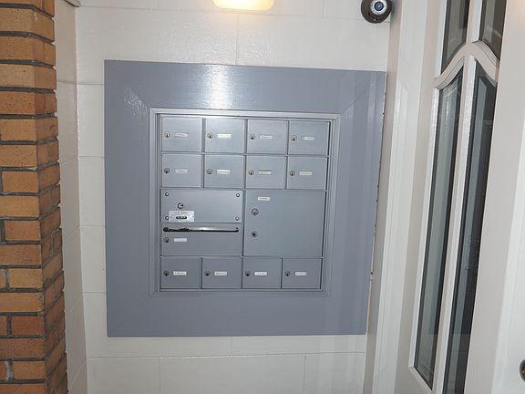 Tenant mail boxes- 1740 Washington Street