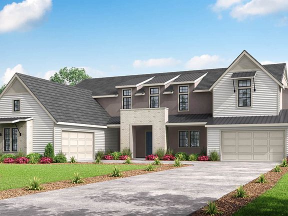 Red Porch Series at Farmstead - The Highfield - 8150 a - Elevation B