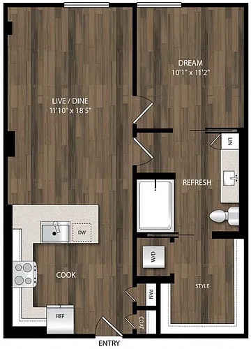 Floor plan A12