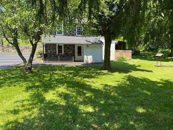 Yard in front of rental House