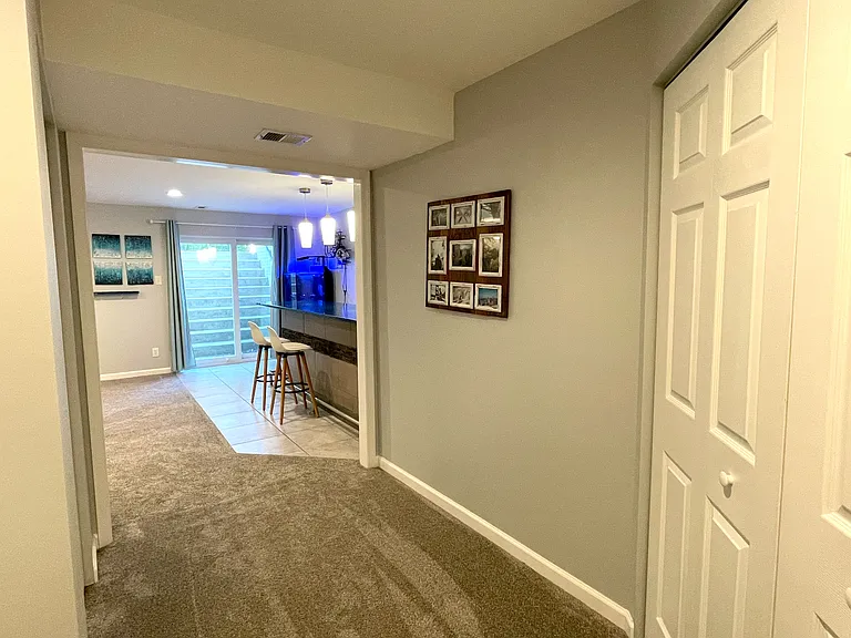 Basement hall