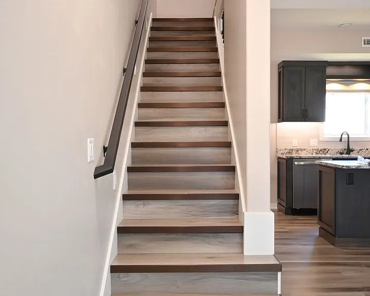 Staircase to go to the third floor.