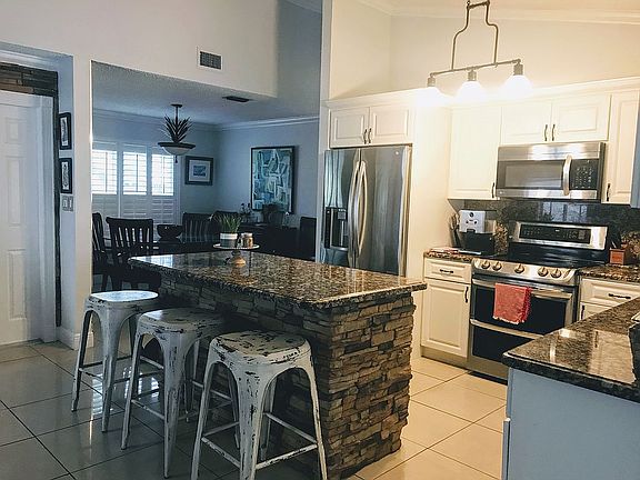 Kitchen & formal dining room