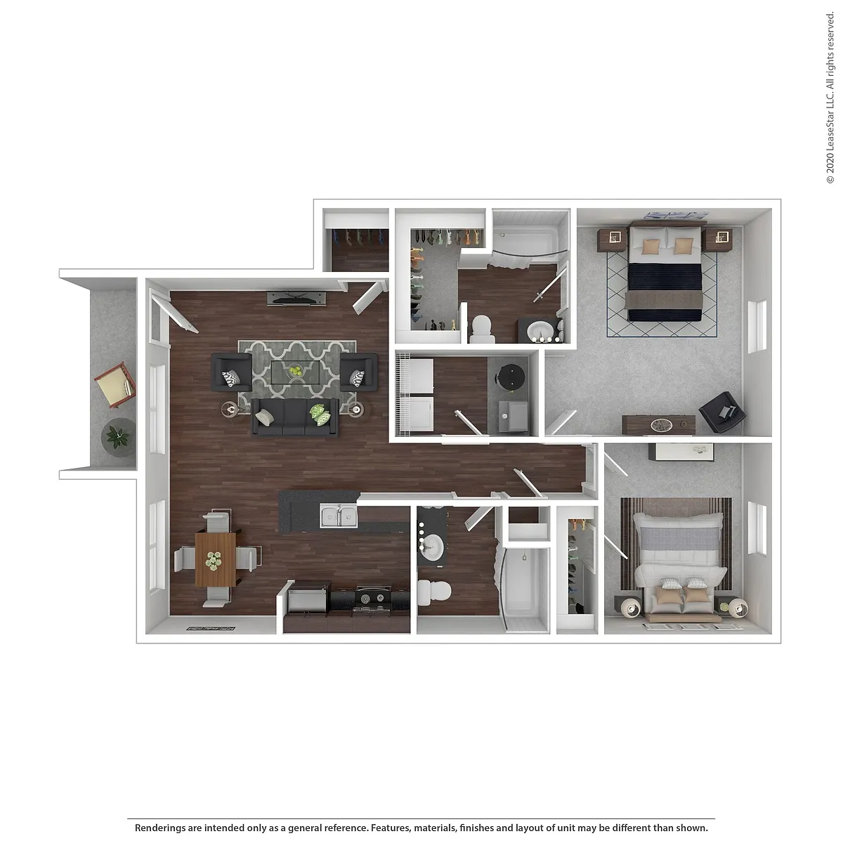 Floor plan The Redwood I