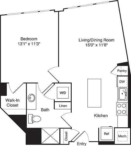 Floor plan A01