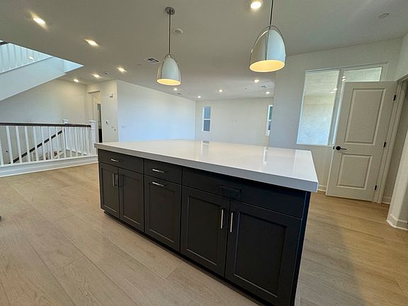 Kitchen island with cabinets