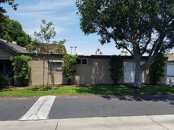 Front Yard, garage on right