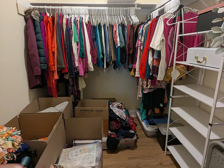 Master Bedroom Walk-In Closet