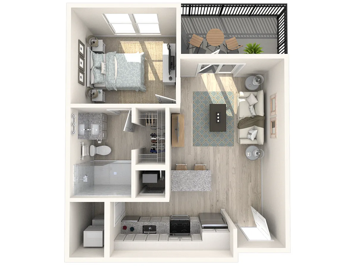 Floor plan A1