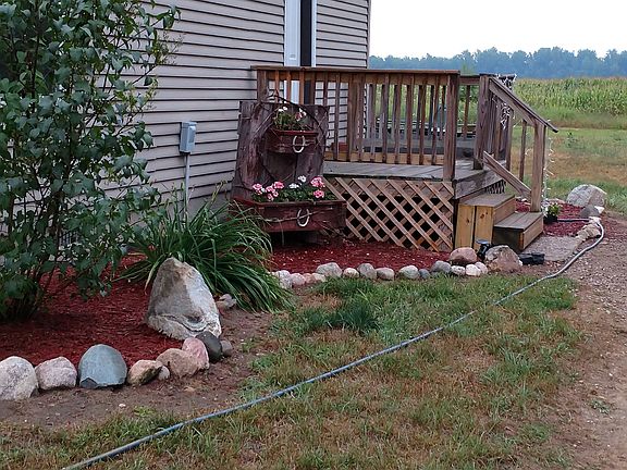 Side entry door by the drive