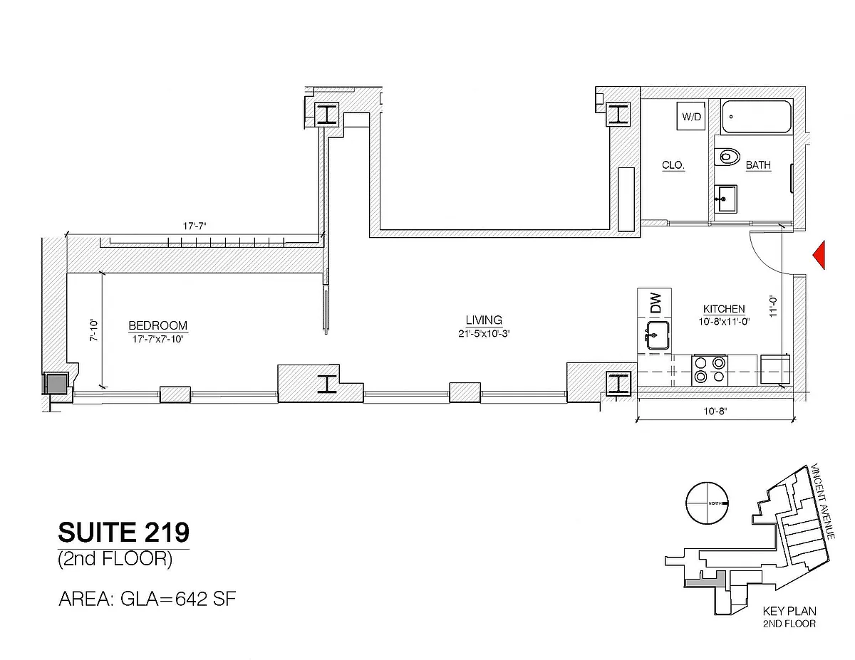 Floor plan L1-603