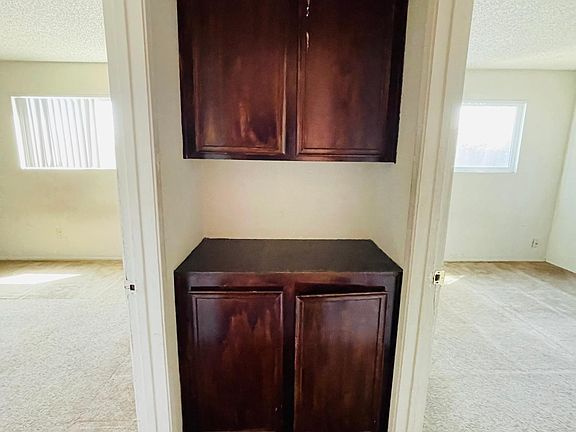 Hallway with storage