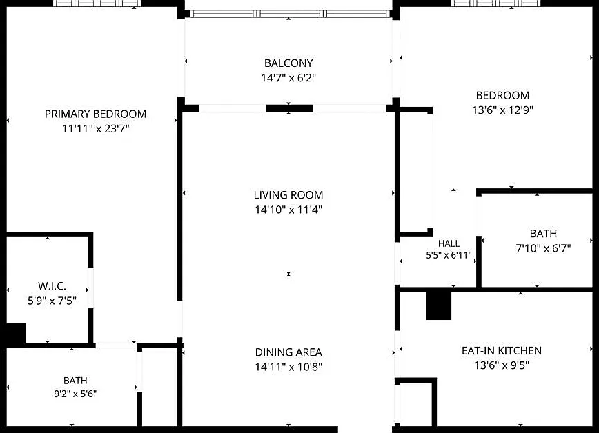 2 bed, 2.0 bath, 1100 sqft, $2,200 — Photo 3