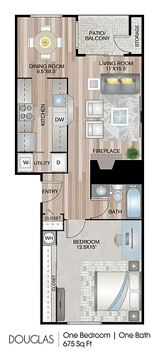 Floor plan Douglas