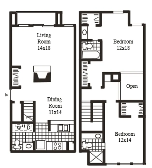 Floor plan B3