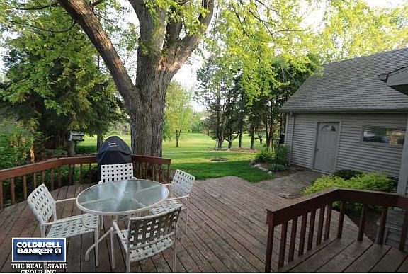 Peaceful backyard setting