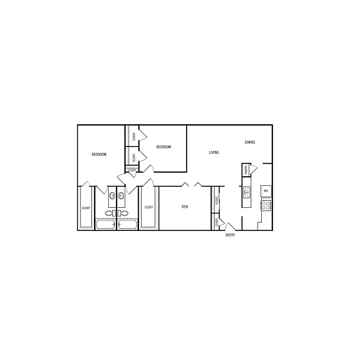 Floor plan B3 Classic