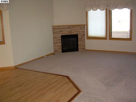 LR with gas fireplace
