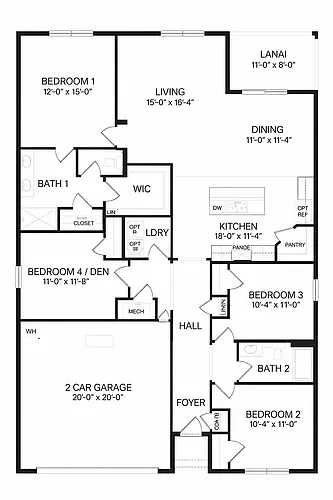 Floor plan Cali